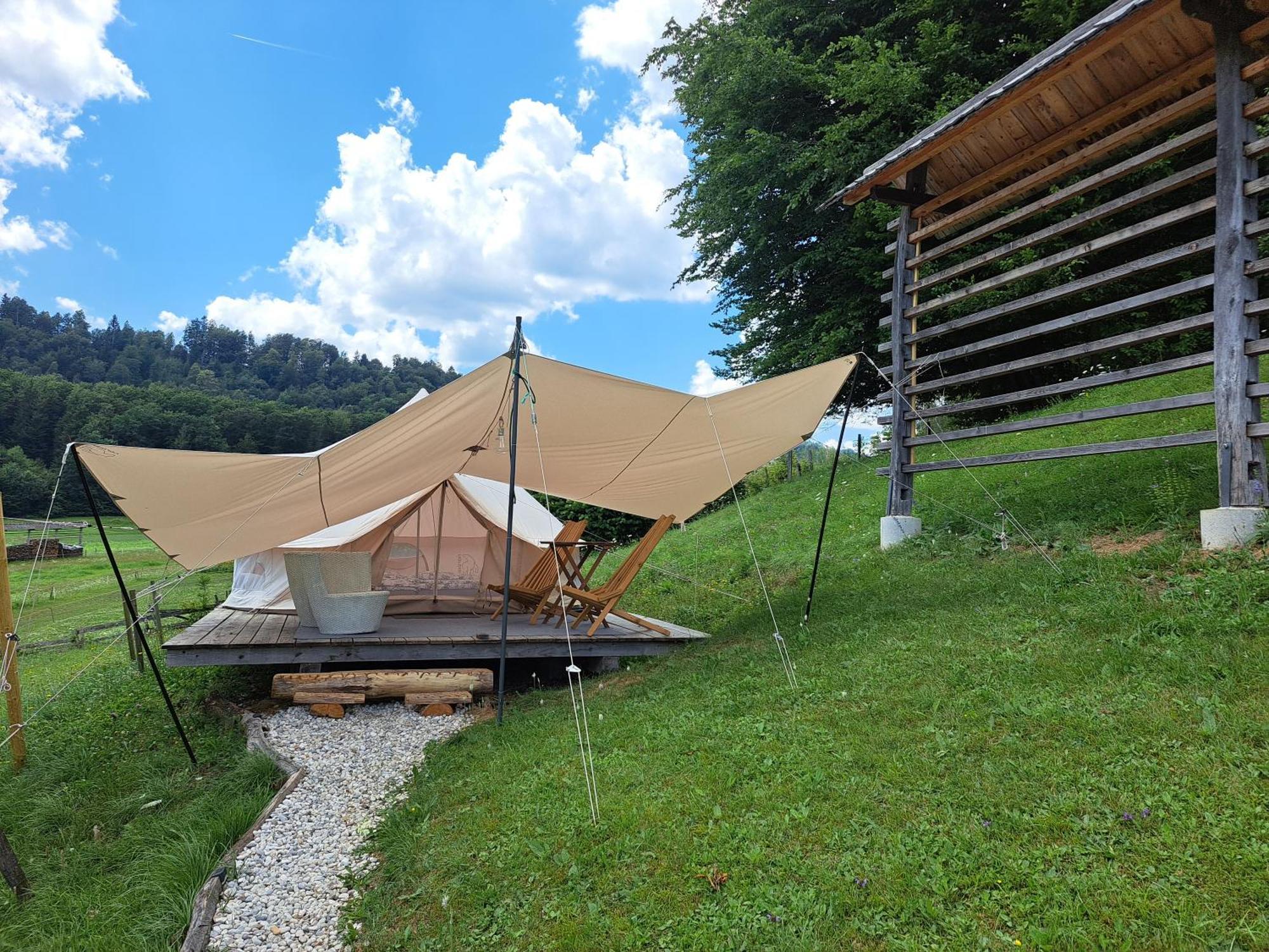 Puzman Farm Glamping Villa Radovljica Exterior photo